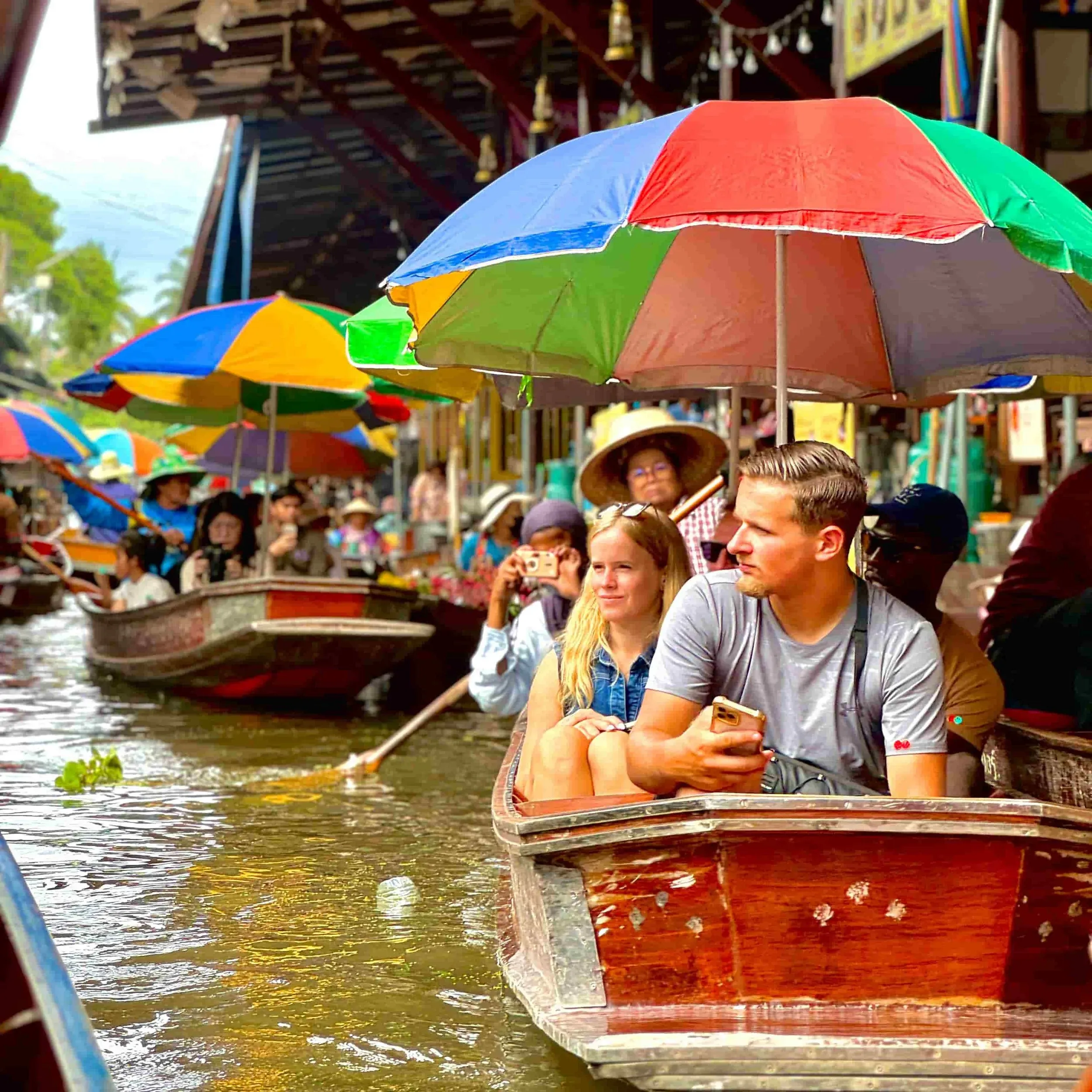 Bangkok: Floating Market & Railway Market Day Trip