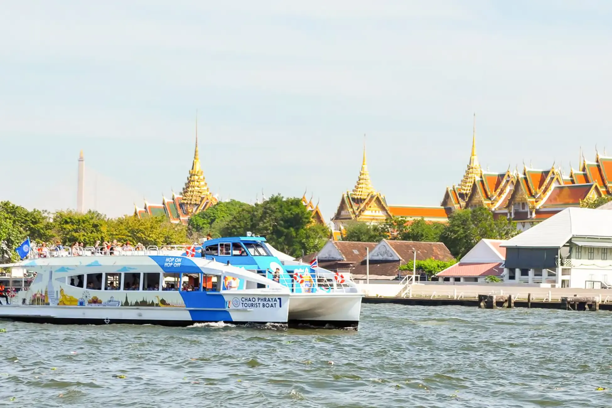 Bangkok: Explore by Chao Phraya River Hop-On Hop-Off Pass