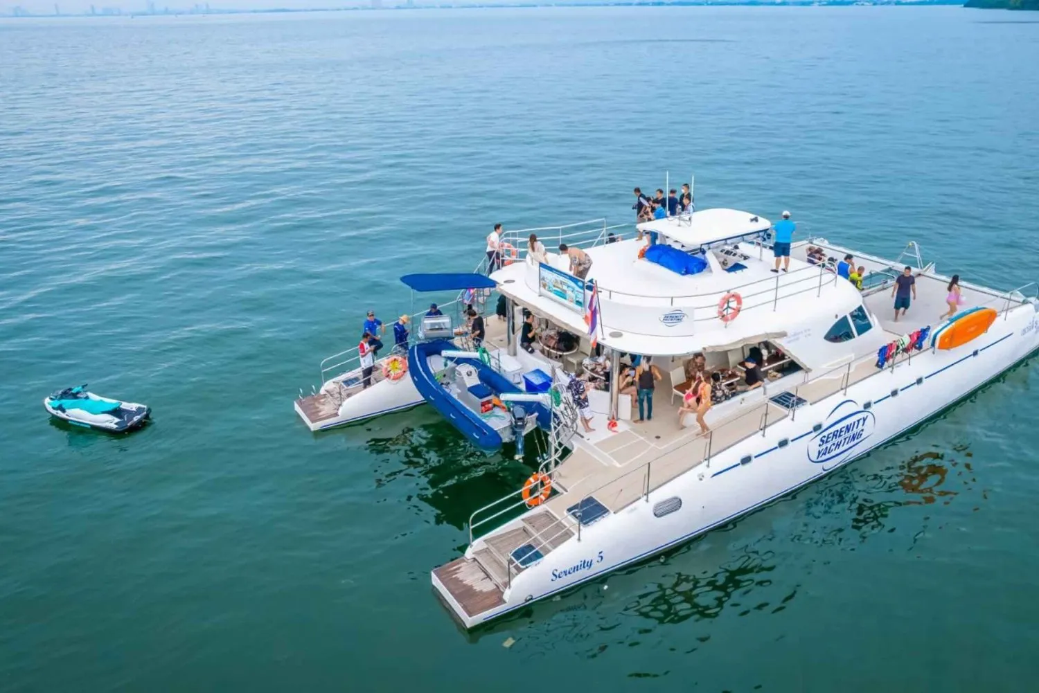 Pattaya: Full-Day Catamaran Adventure to 3  Islands + Lunch