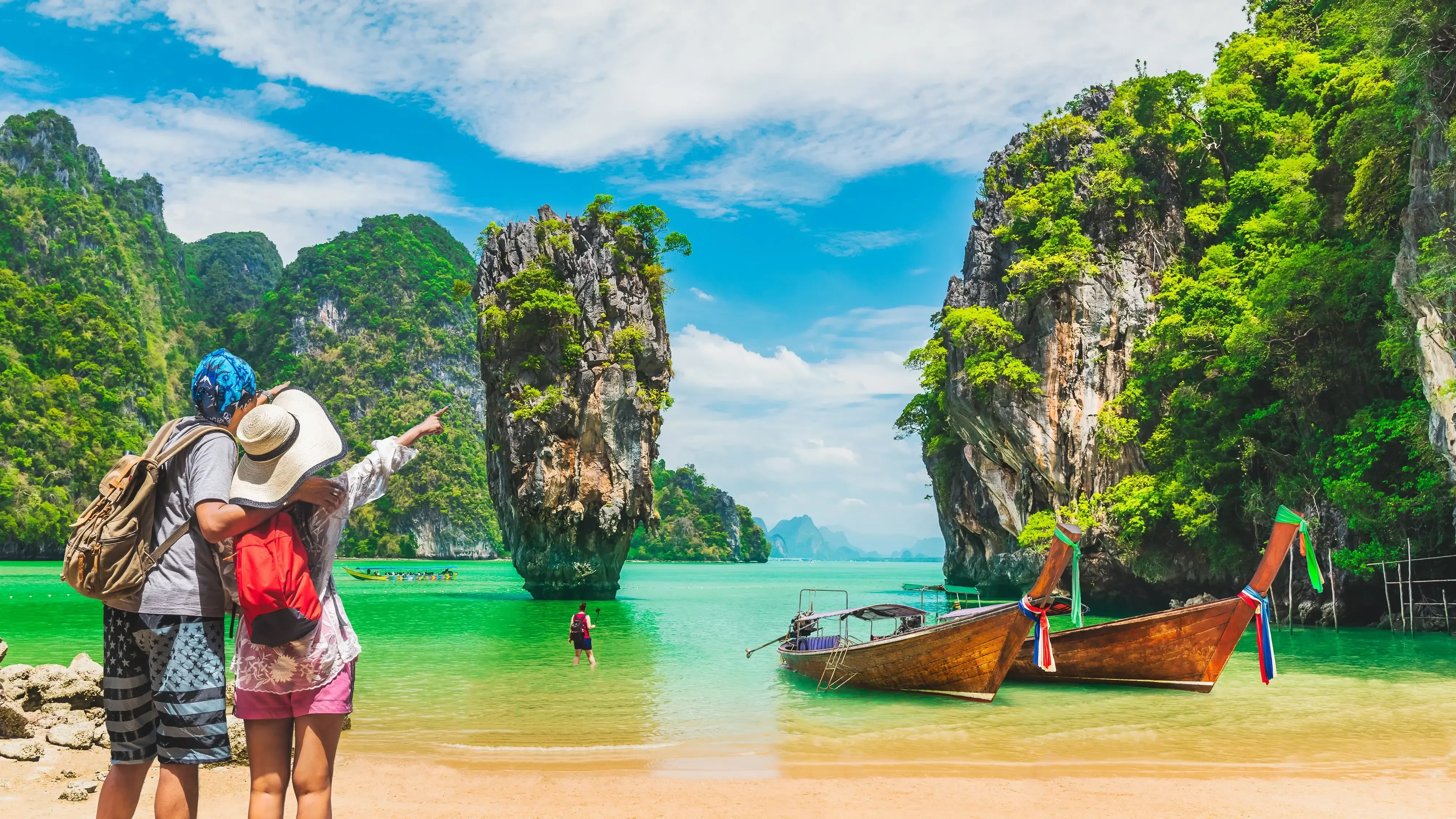 Krabi: Exclusive 4-Island Longtail Boat Tour with Lunch
