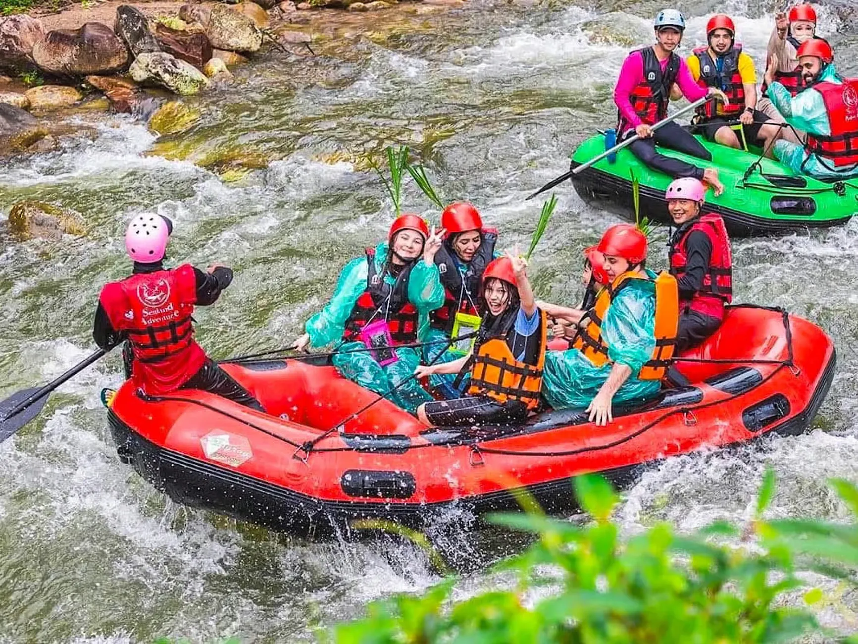 Khao Lak: Rafting, Zipline & ATV Adventure with Monkey Cave