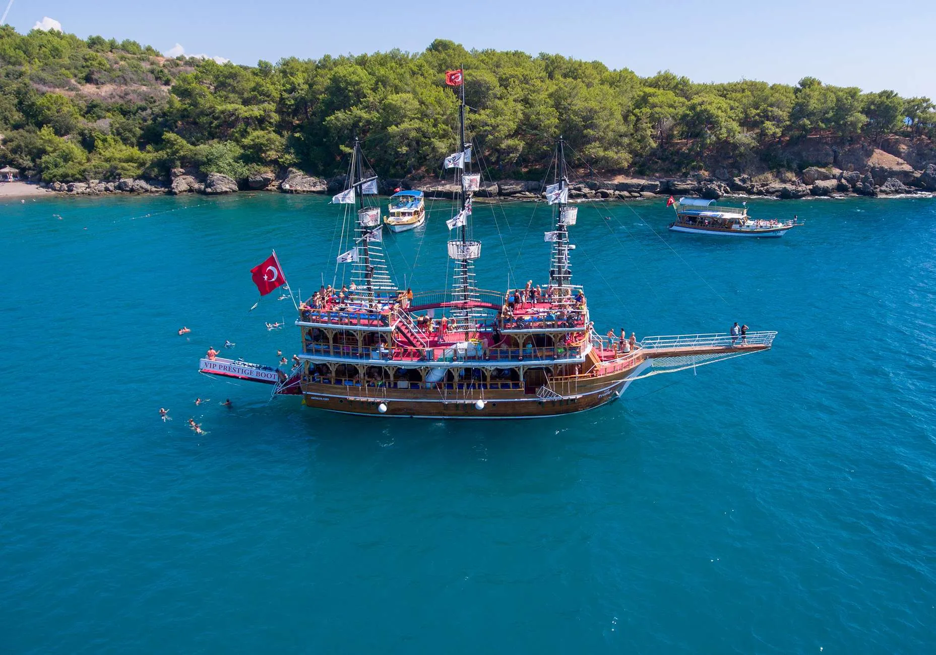 Antalya Tours - Antalya/Kemer: Pirate Boat Trip - Image 4