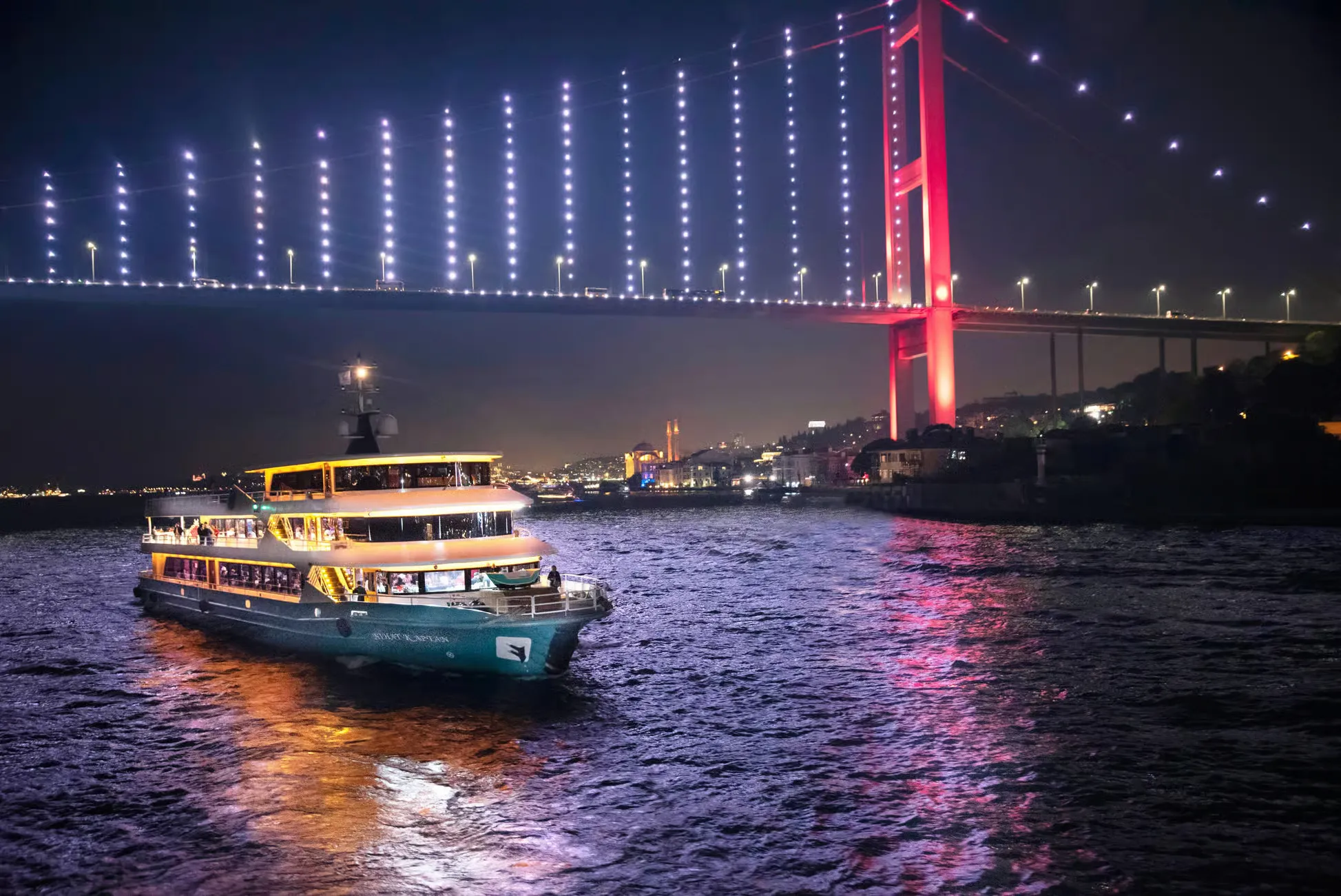 Istanbul Tours - Istanbul Bosphorus Dinner Cruise with Turkish Night Show - Image 2