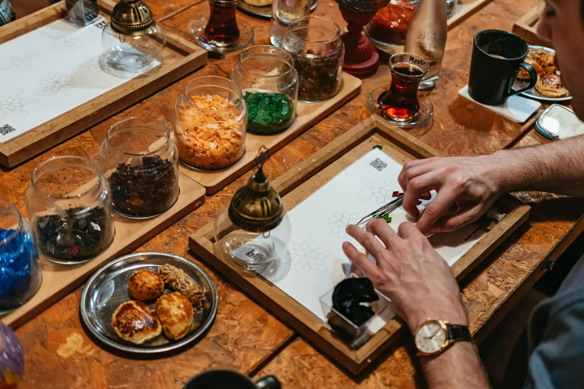 Istanbul Tours - Istanbul: Hands-On Turkish Mosaic Lamp Workshop - Image 3