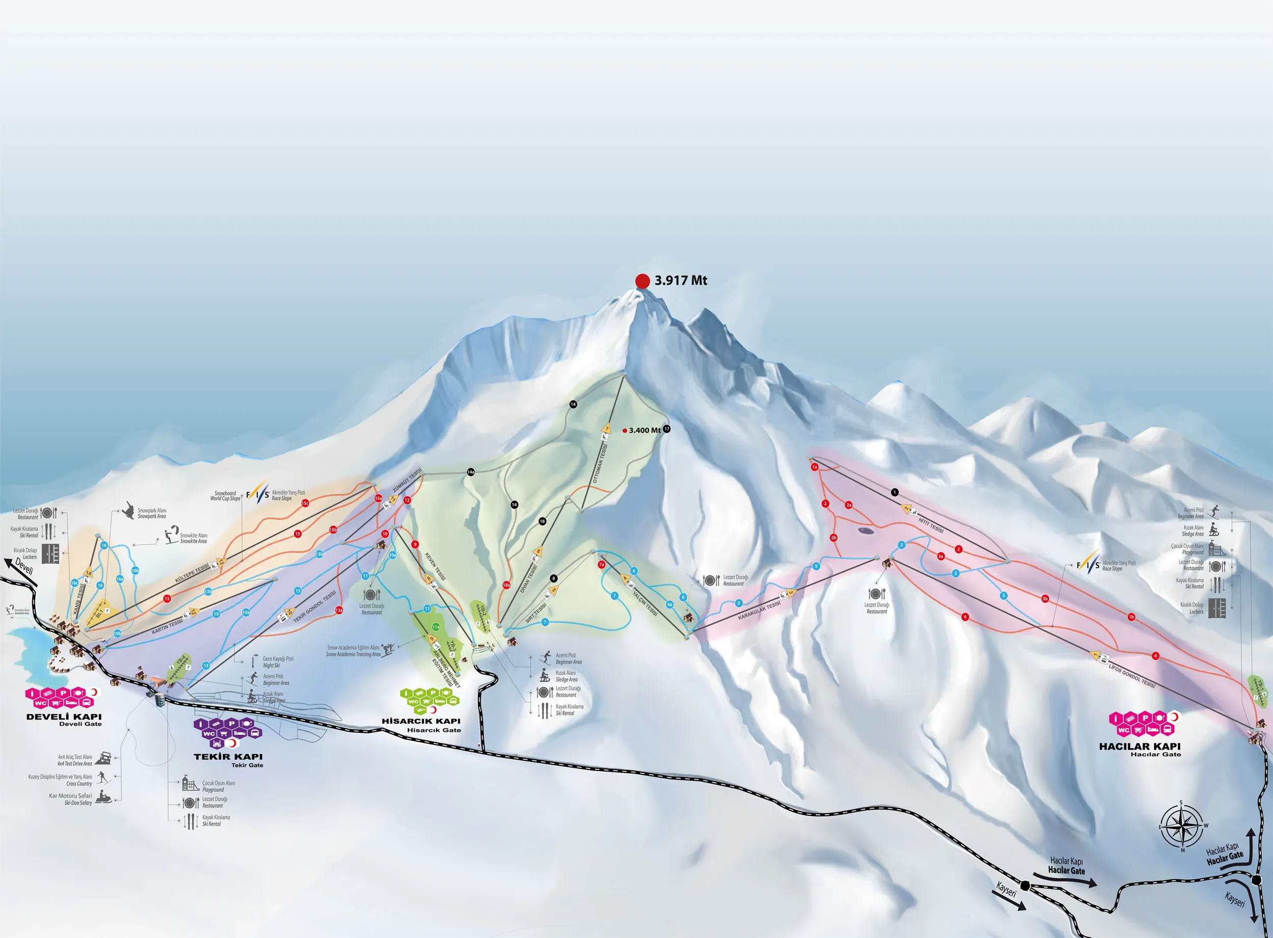 Cappadocia Tours - Cappadocia: Erciyes Ski & Snowboard w/ Gear & Opt Trainer - Image 8